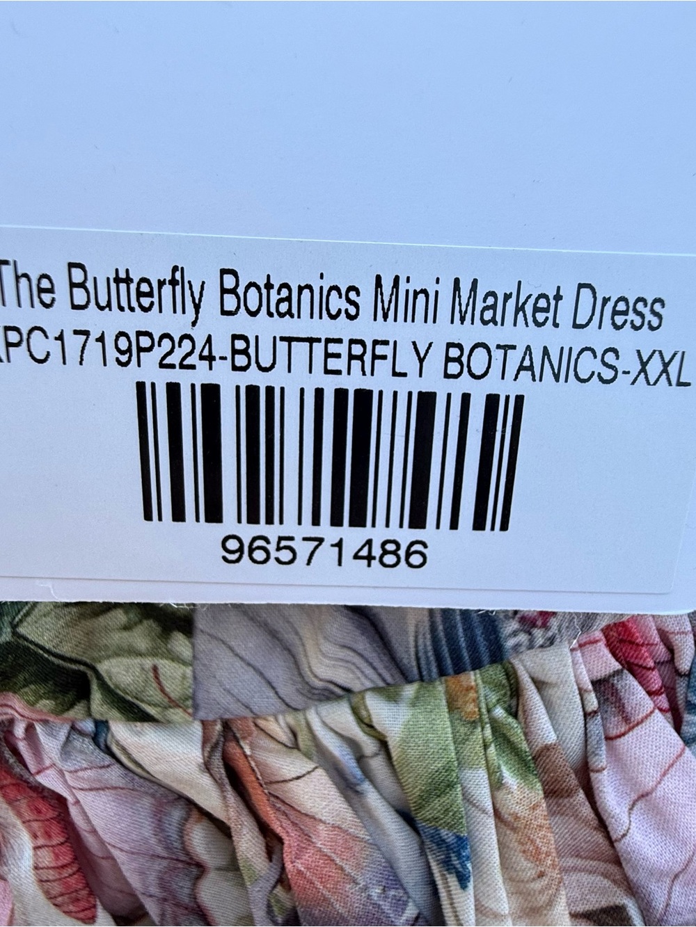 NWT Selkie The Butterfly Botanical Mini Market Dress - Size XXL - Picture 11 of 12